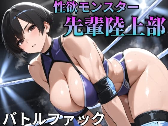 【バトルファック】性欲モンスターの先輩ボーイッシュ陸上部と脳ミソ溶けるまでイキ狂いバトル cover