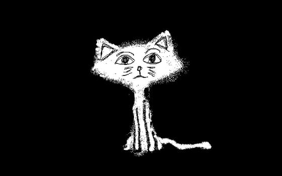 The cat lost half of itself cover