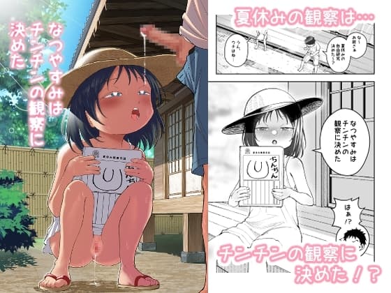 なつやすみはチンチンの観察に決めた cover