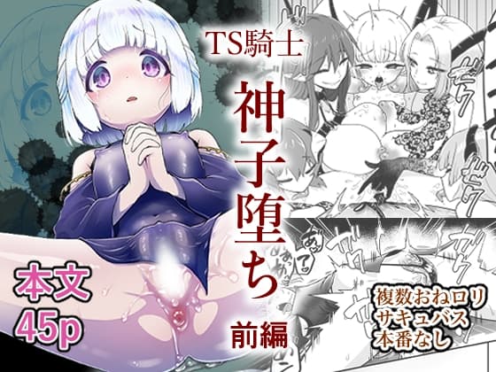 TS騎士神子堕ち・前編 cover