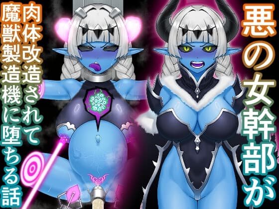 悪の女幹部が肉体改造されて魔獣製造機に堕ちる話 cover