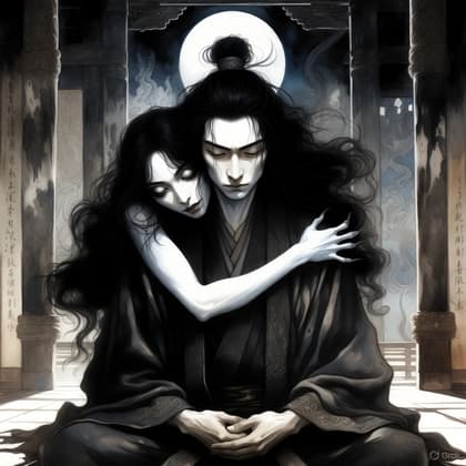 経文の穴 ～芳一、怨霊千人の供養地獄～ 【朗読版】 cover